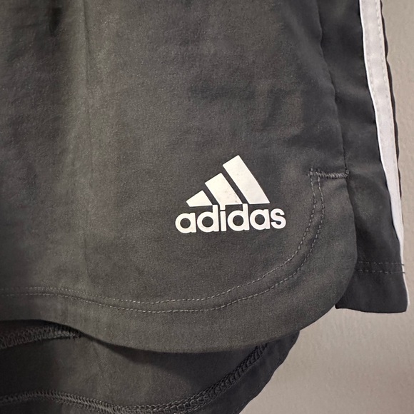 TWO PACK Adidas Aerolight Workout Shorts Twofer - Picture 8 of 9